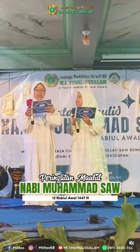 Siswa murojaah bersama ustadzah